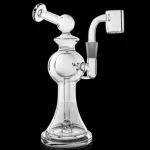 7 IN MJ ARSENAL MINI RECYCLER GLASS DAB RIG APPOLO 4