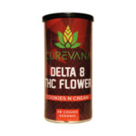 curevana delta 8 flower 28 grams COOKIES N CREAM